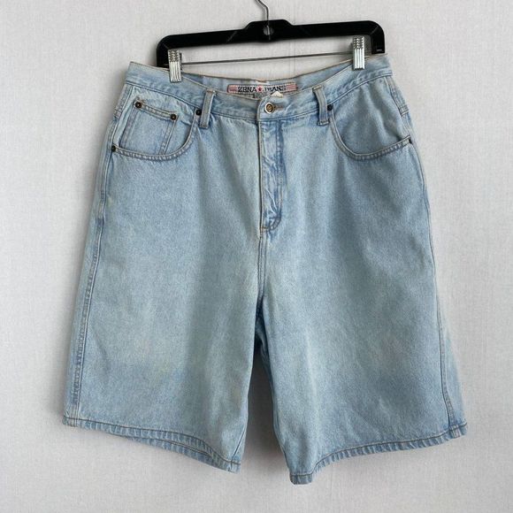 ZENA Vintage Light Washed Denim Short - Picture 1 of 10